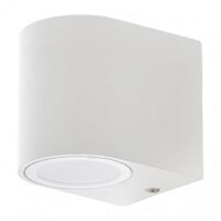 Aplica de perete ARTE R 1/2, ALB, 1XGU10, EL 1494 WH