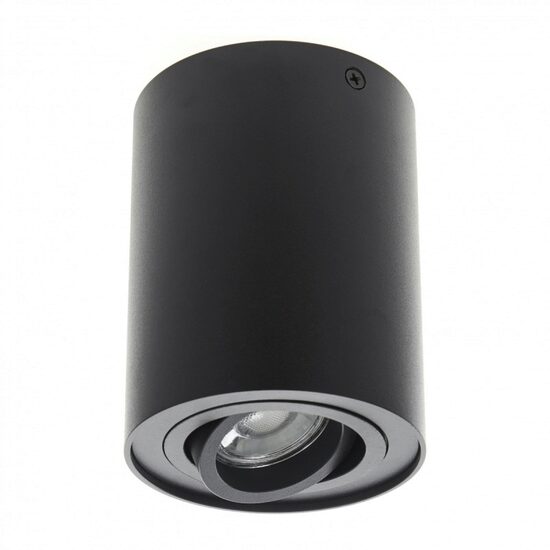 Spot montaj aparent FIT R, NEGRU, 1XGU10, EL 2075 BK