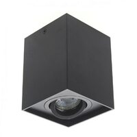 Spot montaj aparent FIT S, NEGRU, 1XGU10, EL 2074 BK