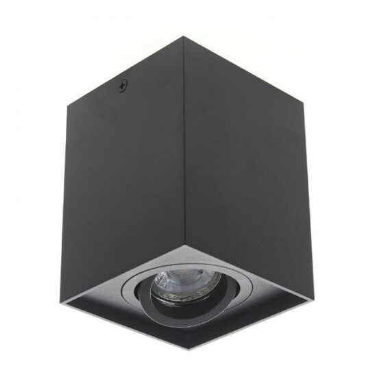 Spot montaj aparent FIT S, NEGRU, 1XGU10, EL 2074 BK