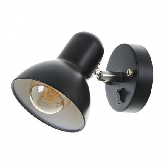 Aplica de perete NEWPORT A, NEGRU, 1XE27, EL 2027 BK