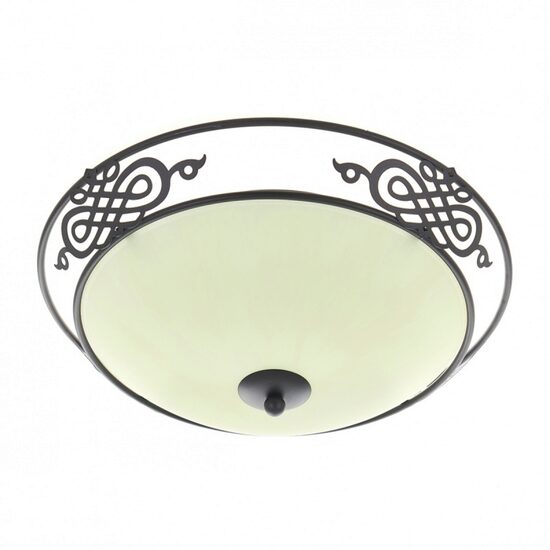 Plafoniera WALES, NEGRU, 2XE27, EL 2033/40 BK