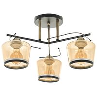 Candelabru AVIA, NEGRU, 3XE27, 2509/3