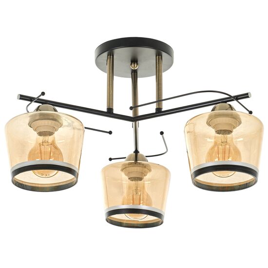 Candelabru AVIA, NEGRU, 3XE27, 2509/3