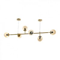 Candelabru MOLECULE, AURIU, 6XE27, EL 2393/6 GD