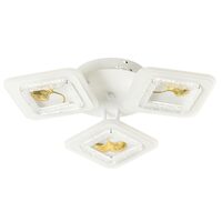 Plafoniera SHINE, ALB, LED 96W, 3000K-4000K-6000K, 2488-96W