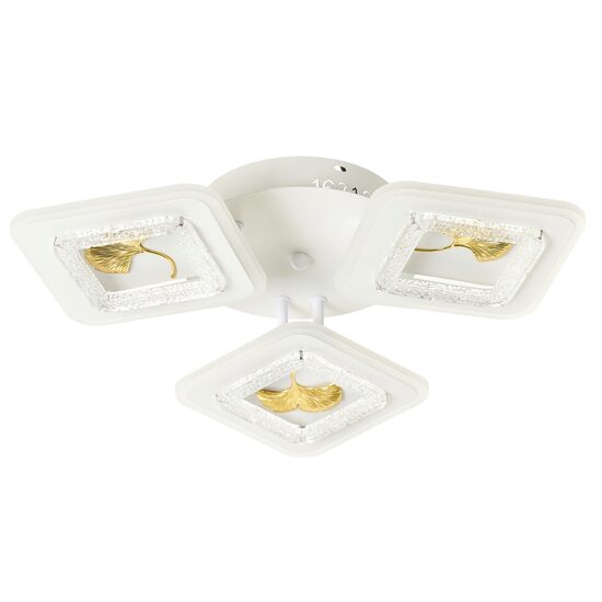 Plafoniera SHINE, ALB, LED 96W, 3000K-4000K-6000K, 2488-96W