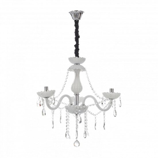 Candelabru Florence, Alb, 3XE14, EL 1796/3 WH
