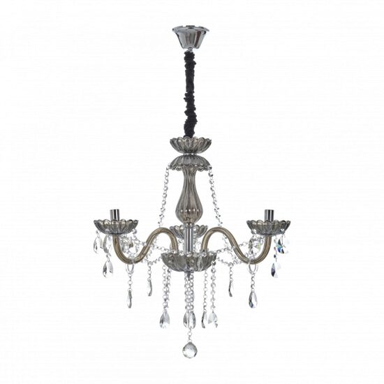 Candelabru FLORENCE, FUMURIU, 3XE14, EL 1796/3 SMK