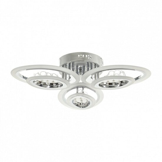Lustra Peony, crom, led 57w, 4000k, el 2309