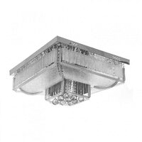 Plafoniera CASKET, CROM, 10XE27 - LED RGB, EL 1830/60 CH