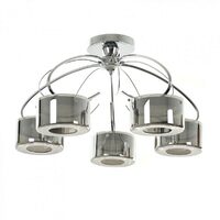 Lustra  Abyss, crom, elbulgariaq led 60w, el 2409/5