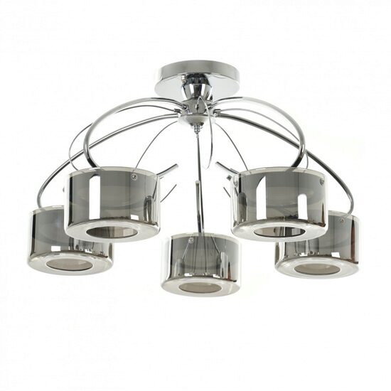 Lustra  Abyss, crom, elbulgariaq led 60w, el 2409/5