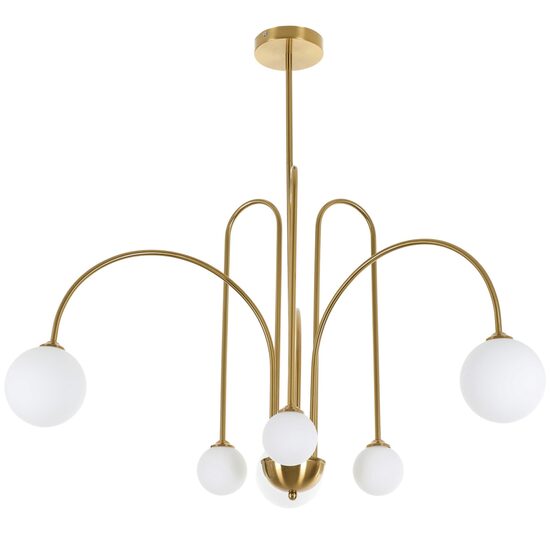 Candelabru LUMOS, AURIU, ELBULGARIA, 6XG9, 2418/6 GD