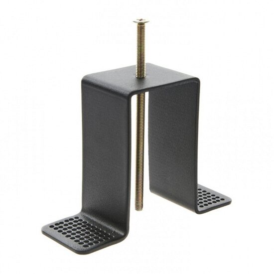 Placa, montaj pentru sina, NEGRU, 2044D