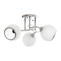 Candelabru SEATTLE, ALB, 3XE27, EL 798 / 3CH WH
