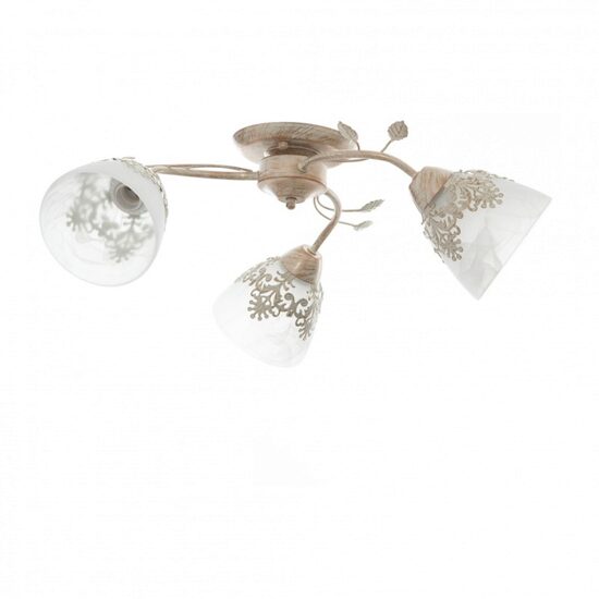 Candelabru CALIFORNIA, ALB, 3XE27, EL 1285B / 3 YL