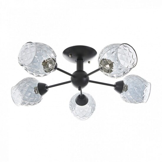 Candelabru COLUMBIA, NEGRU, 5XE27, EL 2012/5 BK