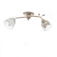 Candelabru CALIFORNIA, ALB, 2XE27, EL 1285B / 2 YL
