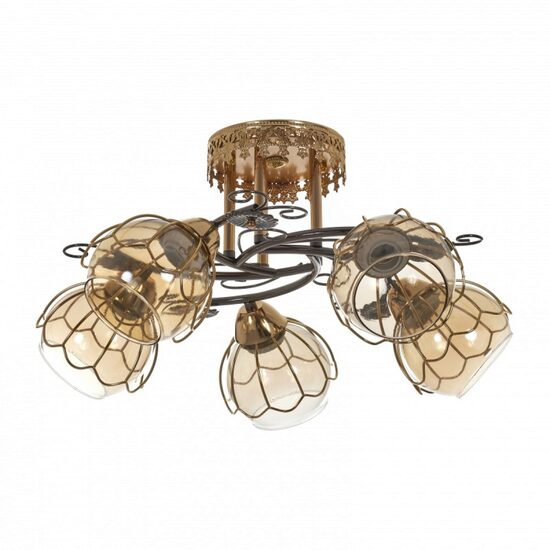 Candelabru HAVANA, AURIU, 5XE27, EL 1767/5 GD