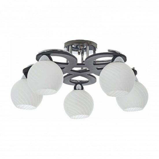 Candelabru MEDINA, NEGRU, 5XE27, EL 1761/5 BP