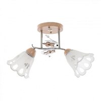 Candelabru CALLY, CROM, 2XE27, EL 1384/2 CH