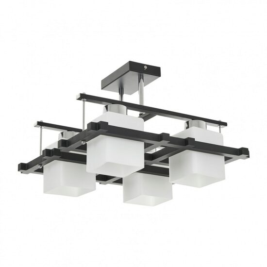 Candelabru HERO, NEGRU, 4XE27, 2281/4