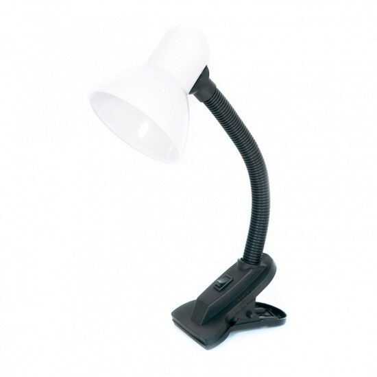 Lampa de birou SCHOOL CLIP, ALB, 1XE27, EL 995 WH
