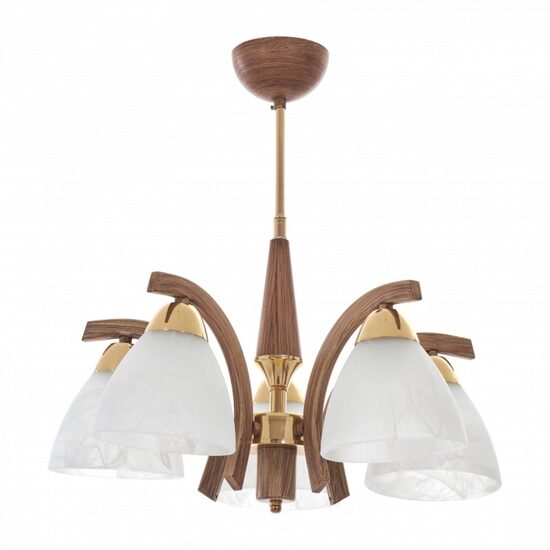 Candelabru AMOLI, AURIU, 5XE27, EL 1451/5 GD