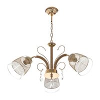 Candelabru PUNJAB, AURIU, 3XE27, EL 1966/3 GD