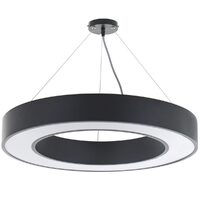 Plafoniera DOME, NEGRU, ELBULGARIA, LED 85W, 4000K, 2434/85W