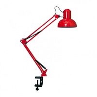 Lampa de birou SCHOOL CLIP, ROSU, 1XE27, EL 566 RED