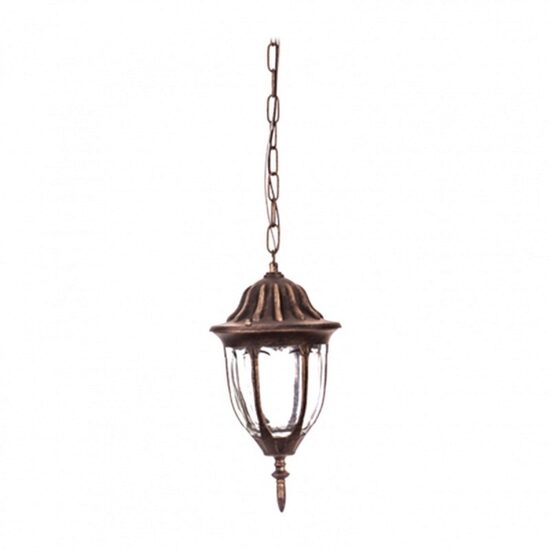 Pandantiv LANTERN, AUR ANTIC, 1XE27, EL 230 SBC