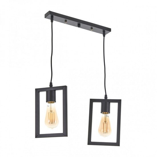 Candelabru LARGO S, NEGRU, 2XE27, EL 1998/2 BK