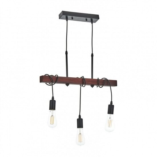 Candelabru COLEMAN, NEGRU, 3XE27, EL 1937