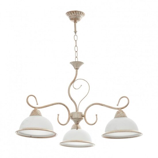 Candelabru STERLING, ALB / AURIU, 3XE27, EL 1274/3