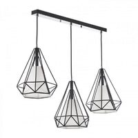 Candelabru RUBI, NEGRU, 3XE27, EL 1561 / 3P S