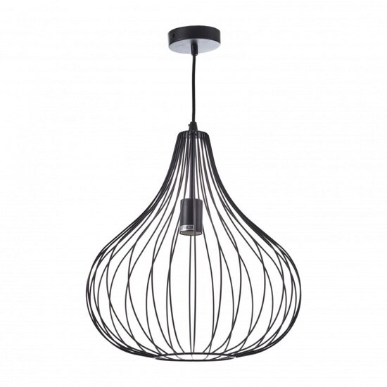 Pandantiv VIRGO, NEGRU, 1XE27, EL 1572 BK