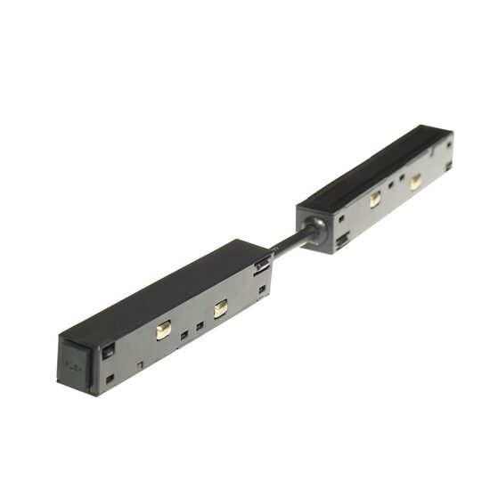 Conector tensiune pentru sina FLEX, NEGRU, 2516