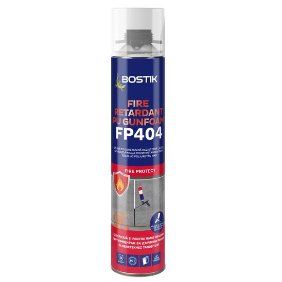 Spumă poliuretanica ignifuga Den Braven FP404 750 ml pentru etanșare si umplere