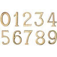 Cifre autoadezive din plastic pentru usa de apartament EVOTOOLS