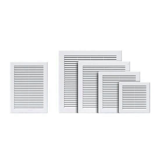 Grila aerisire simpla cu plasa 18x25cm cod TRU4