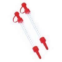 Set 2 fiole pentru furtun nivel 15cm, LT16005