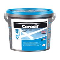 Chit de rosturi gresie si faianta Ceresit CE 40, gri, cement grey, interior / exterior,  2kg