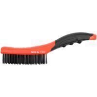 Perie sarma maner plastic 4 randuri 260 mm Yato Yt-6332