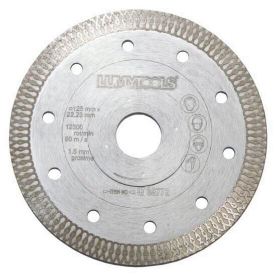 Disc diamantat pentru ceramica, 125 mm
