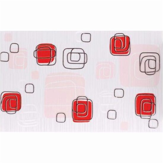 Piesa decorativa 7120 LINEA RED LUX 25x40 cm