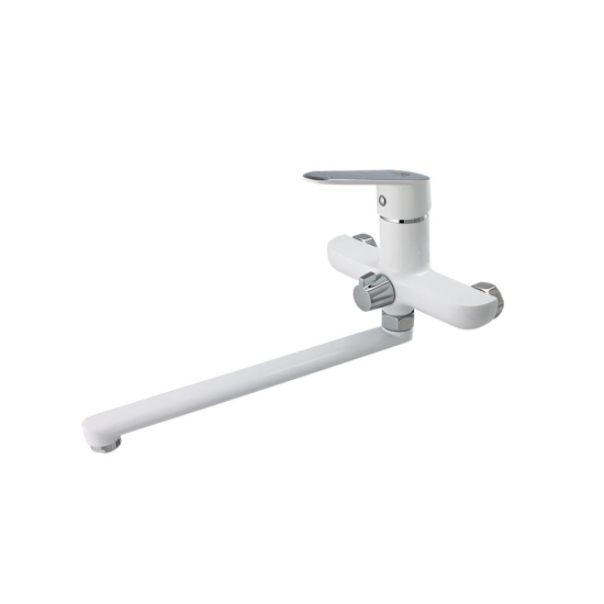 Baterie cada cu dus pipa mobila 300mm alba ER-A202A