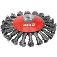 Perie circulara cu toroane inox 125 mm Yato Yt-4764