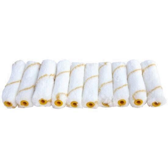 Rola pentru trafalet din poliacril, Alb/Galben, fir 11 mm, baza 15 mm, Lumytools LT09758